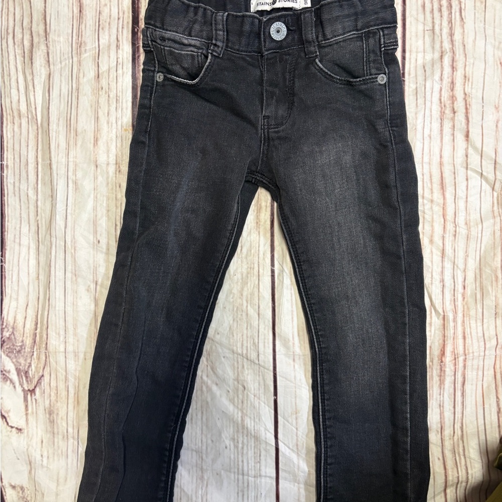 Stains And Stories 3T Or 98 Black Jeans